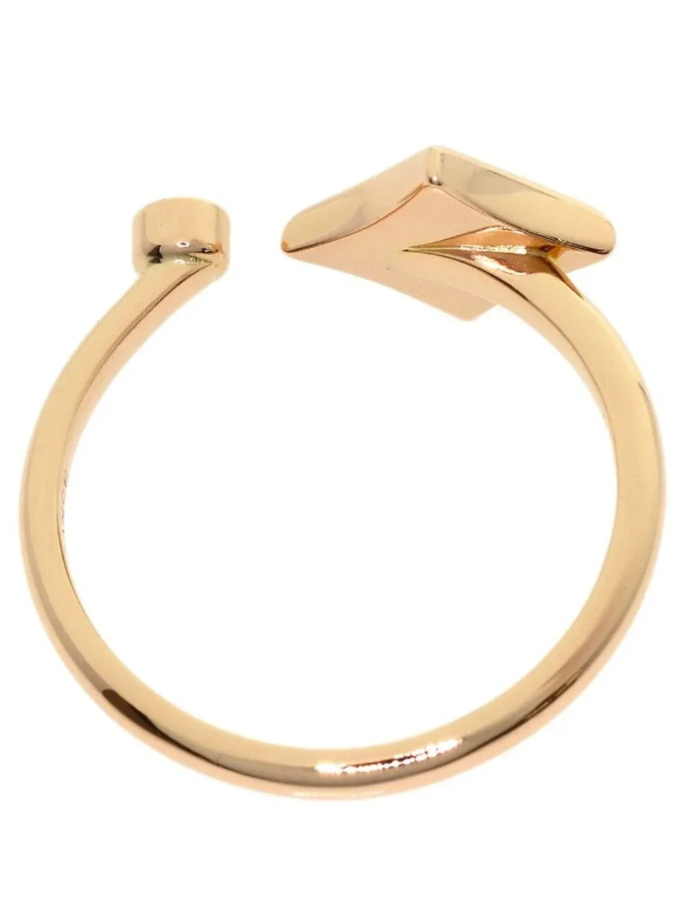 Louis Vuitton Star Blossom Mini Carnelian Diamond 56 Ring 18k Pink Gold